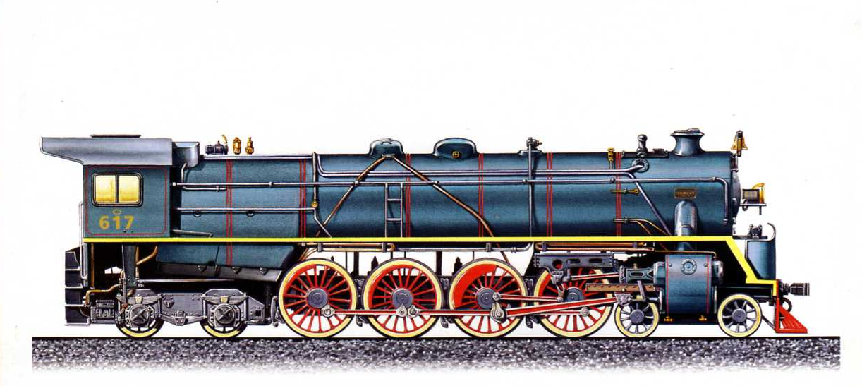 Locomotiva KF tip 2-4-2