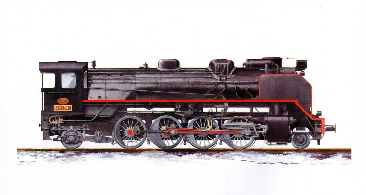 Locomotiva spaniola seria RENFE tip 1-4-1